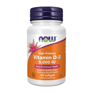 NOW - High Potency Vitamin D3 5000 IU Softgels