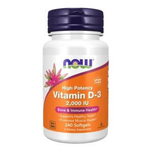 NOW - High Potency Vitamin D3 2000 IU Softgels