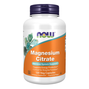 NOW - Magnesium Citrate Caps